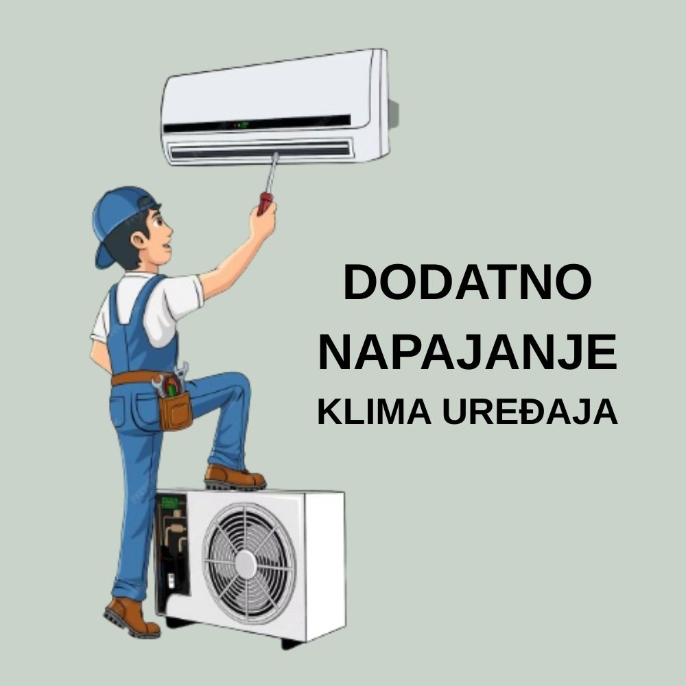 DODATNO NAPAJANJE KLIMA UREĐAJA (1 m) Glavna slika proizvoda